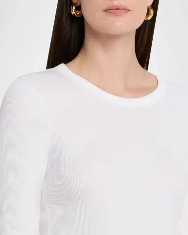 rag & bone The Essential Ribbed Long-Sleeve Tee | Thumbnail 4 rag & bone The Essential Ribbed Long-Sleeve Tee | Thumbnail 4
