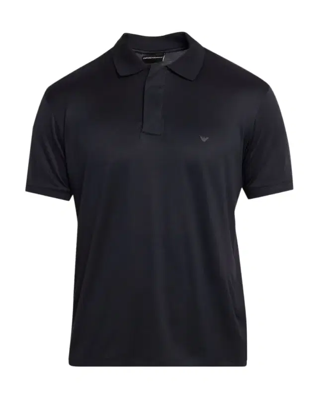 Men 's Short-Sleeved Lyocell-Blend Polo Shirt