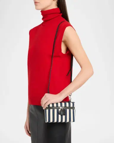 Marc Jacobs The Stripe Canvas Everyday Vanity Bag | Thumbnail 2 Marc Jacobs The Stripe Canvas Everyday Vanity Bag | Thumbnail 2