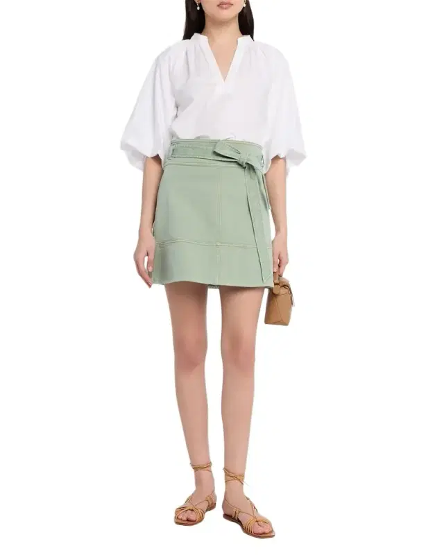 Courtney Denim Mini Skirt