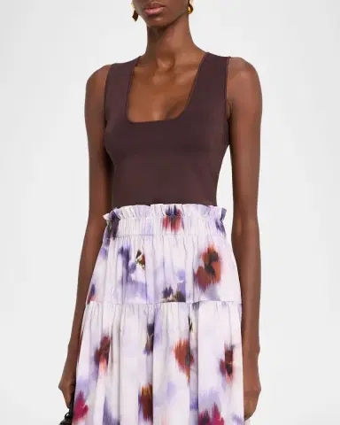 A.L.C. Sera Square-Neck Crop Top | Thumbnail 4
