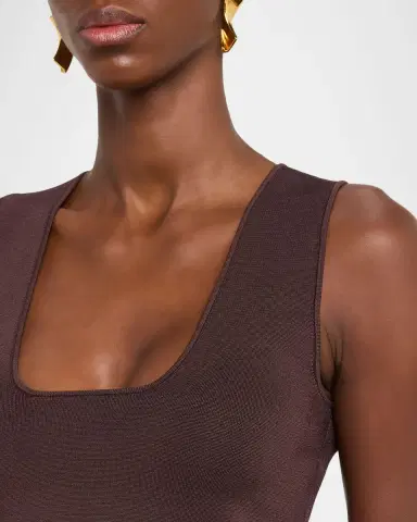 A.L.C. Sera Square-Neck Crop Top | Thumbnail 5