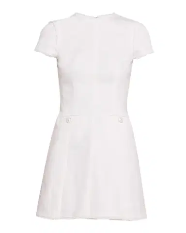 Cinq a Sept Nova Short-Sleeve Denim Mini Dress | Thumbnail 1