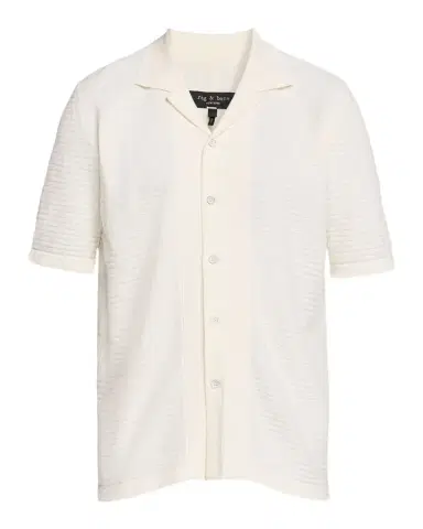 rag & bone Men's Zuma Ottoman Stitch Short-Sleeve Shirt | Thumbnail 1 rag & bone Men's Zuma Ottoman Stitch Short-Sleeve Shirt | Thumbnail 1
