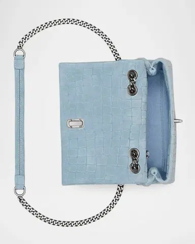 Marc Jacobs The Croc-Embossed Suede Slim Dual Convertible Shoulder Bag | Thumbnail 11 Marc Jacobs The Croc-Embossed Suede Slim Dual Convertible Shoulder Bag | Thumbnail 11