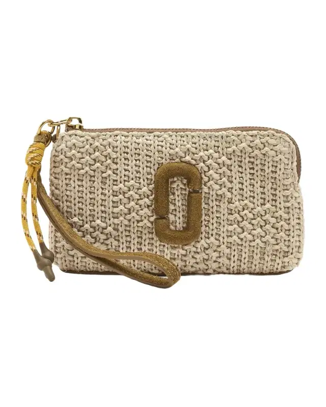 The Woven Wristlet Bag