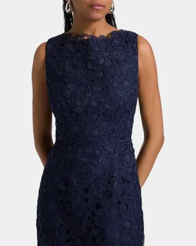 Milly Molly Sleeveless Lace Gown | Thumbnail 5 Milly Molly Sleeveless Lace Gown | Thumbnail 5