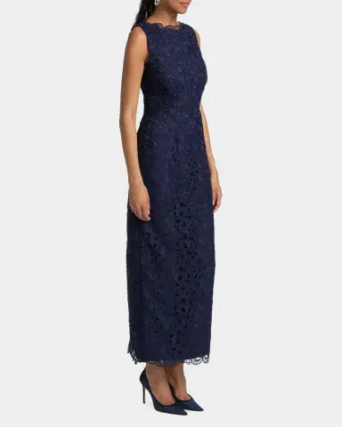 Milly Molly Sleeveless Lace Gown | Thumbnail 7 Milly Molly Sleeveless Lace Gown | Thumbnail 7