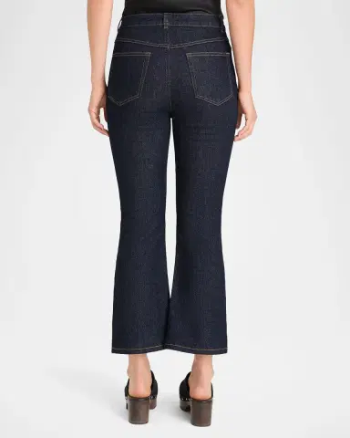 Cinq à Sept Stevie Cropped Kick-Flare Jeans | Thumbnail 2