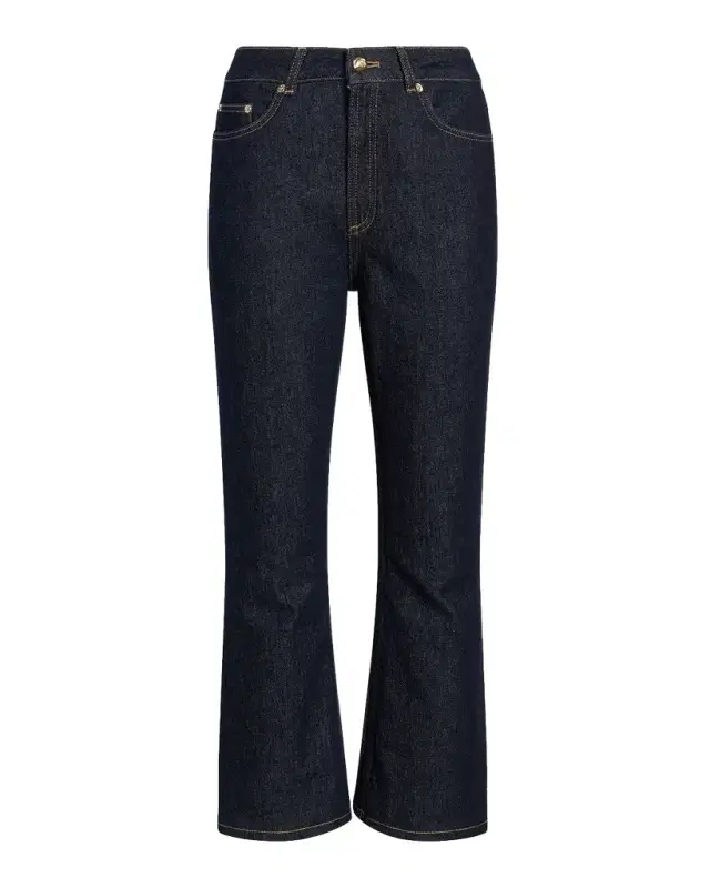Stevie Cropped Kick-Flare Jeans
