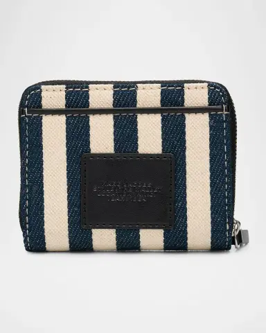 Marc Jacobs The Stripe Canvas Mini Compact Wallet | Thumbnail 3 Marc Jacobs The Stripe Canvas Mini Compact Wallet | Thumbnail 3