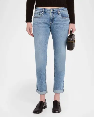 rag & bone Dre Low-Rise Slim Boyfriend Jeans | Thumbnail 4 rag & bone Dre Low-Rise Slim Boyfriend Jeans | Thumbnail 4