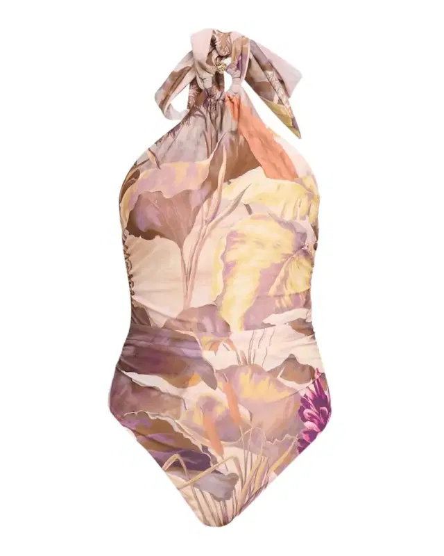 Kobi Halperin Alanna Tropical One-Piece Swimsuit
