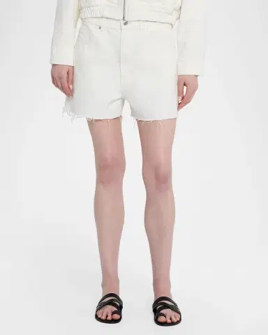 Nili Lotan Cobain Denim Shorts | Thumbnail 4 Nili Lotan Cobain Denim Shorts | Thumbnail 4
