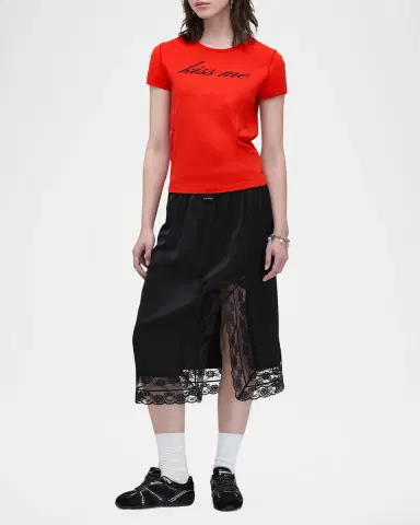 Marc Jacobs Satin Slip Skirt | Thumbnail 2 Marc Jacobs Satin Slip Skirt | Thumbnail 2