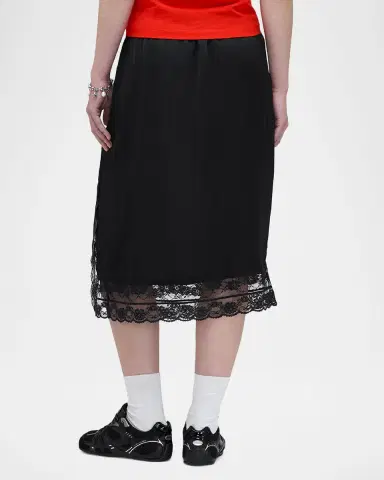 Marc Jacobs Satin Slip Skirt | Thumbnail 3 Marc Jacobs Satin Slip Skirt | Thumbnail 3