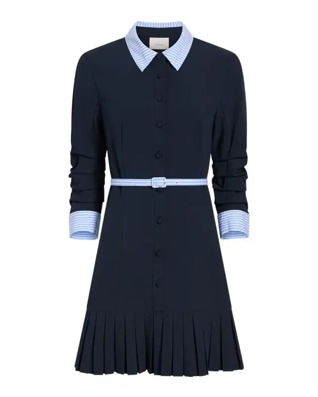 Cinq a Sept Lucilla Stripe Shirting Dress