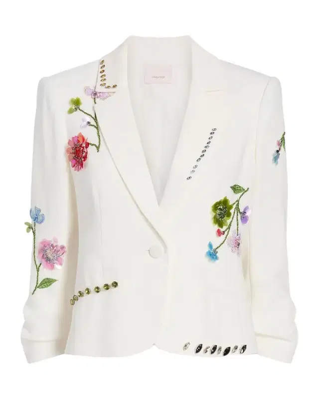 Khloe Floral Vine Le Petit Blazer