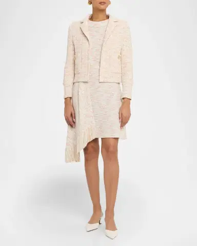 Misook Heritage Melange Tweed Knit Jacket | Thumbnail 2