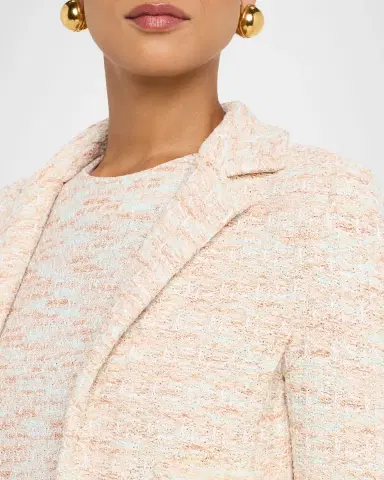 Misook Heritage Melange Tweed Knit Jacket | Thumbnail 5