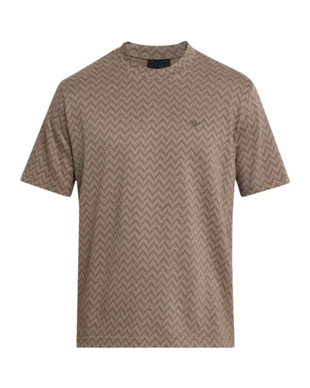 Men 's Icon Two-Tone Chevron Jacquard Jersey T-Shirt