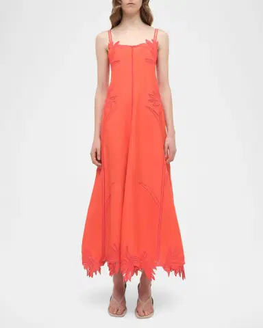 Simkhai Ellery Embroidered Maxi Dress | Thumbnail 2 Simkhai Ellery Embroidered Maxi Dress | Thumbnail 2