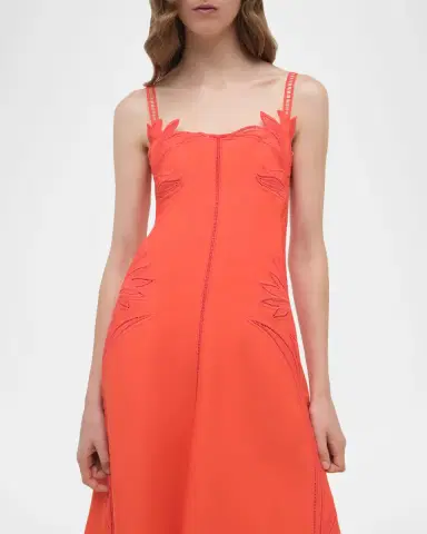 Simkhai Ellery Embroidered Maxi Dress | Thumbnail 4 Simkhai Ellery Embroidered Maxi Dress | Thumbnail 4