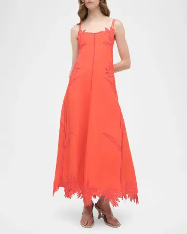 Simkhai Ellery Embroidered Maxi Dress | Thumbnail 6 Simkhai Ellery Embroidered Maxi Dress | Thumbnail 6