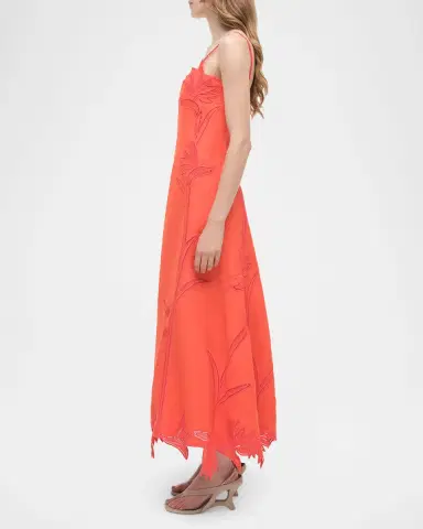 Simkhai Ellery Embroidered Maxi Dress | Thumbnail 7 Simkhai Ellery Embroidered Maxi Dress | Thumbnail 7