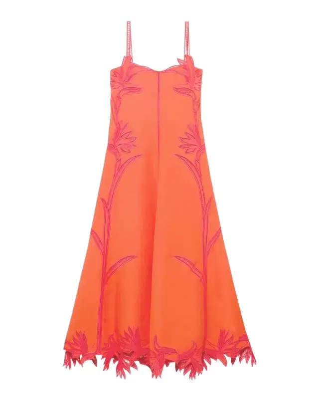 SIMKHAI Ellery Embroidered Maxi Dress