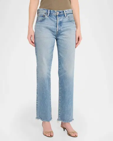 MOUSSY VINTAGE Sebring Straight Ankle Jeans | Thumbnail 3
