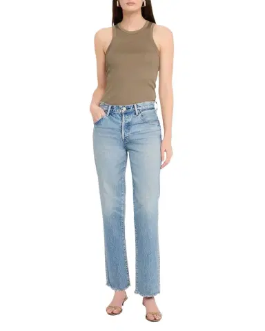 MOUSSY VINTAGE Sebring Straight Ankle Jeans | Thumbnail 1