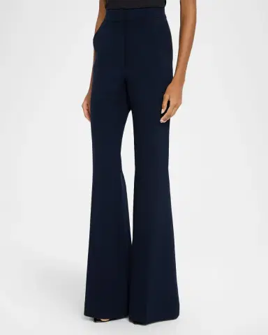 Veronica Beard Arden Flare Pants | Thumbnail 4 Veronica Beard Arden Flare Pants | Thumbnail 4