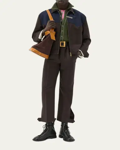 Versace Men's Straight-Leg Formal Pants | Thumbnail 7 Versace Men's Straight-Leg Formal Pants | Thumbnail 7