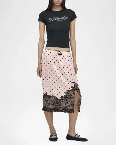Marc Jacobs Trompe L 'oeil Dots Skirt | Thumbnail 2 Marc Jacobs Trompe L 'oeil Dots Skirt | Thumbnail 2
