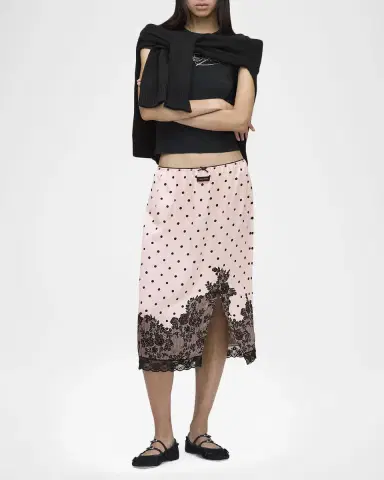 Marc Jacobs Trompe L 'oeil Dots Skirt | Thumbnail 7 Marc Jacobs Trompe L 'oeil Dots Skirt | Thumbnail 7