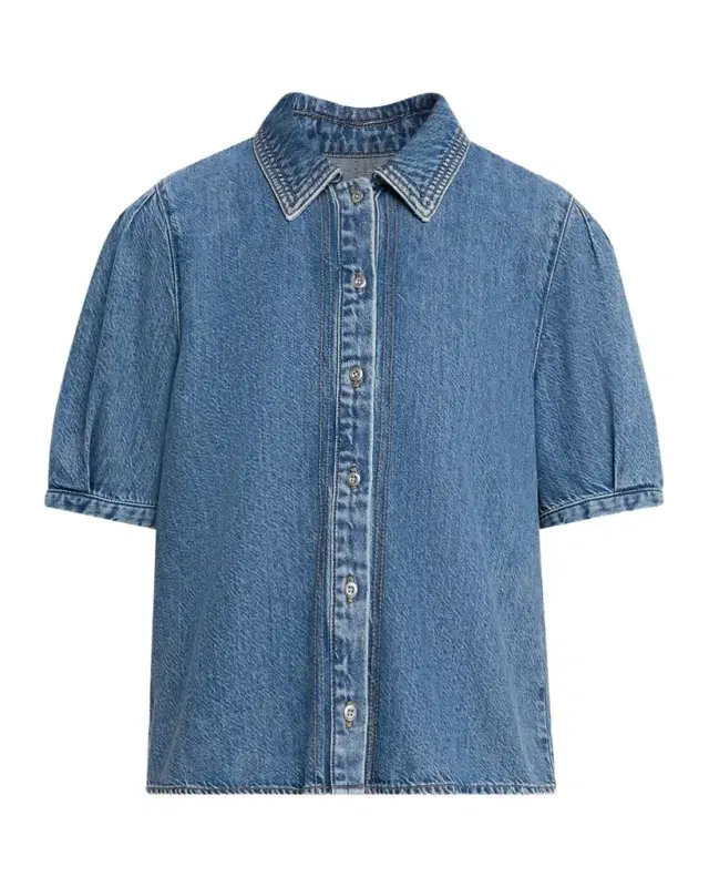 Taylor Ultra-Featherweight Denim Blouse