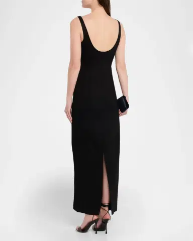 Simkhai Cabot Sculpted Scuba Maxi Dress | Thumbnail 3 Simkhai Cabot Sculpted Scuba Maxi Dress | Thumbnail 3