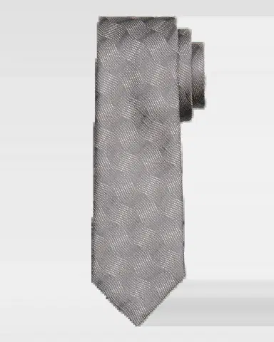 Emporio Armani Men 's Wave Jacquard Silk Tie | Thumbnail 2