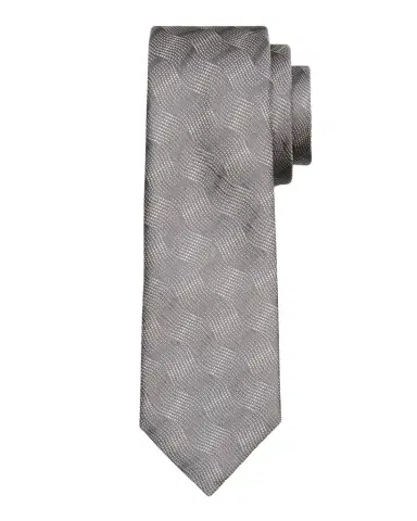 Emporio Armani Men 's Wave Jacquard Silk Tie | Thumbnail 1