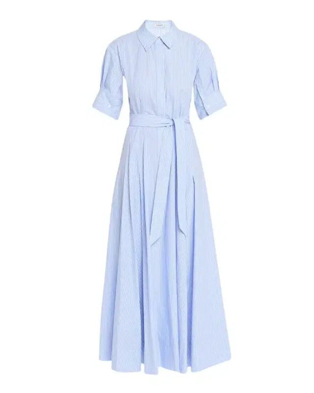 Truman Striped Cotton Shirtdress