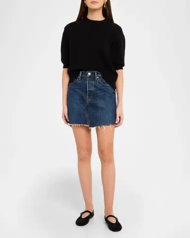 MOUSSY VINTAGE Duxbury Western Denim Mini Skirt | Thumbnail 2 MOUSSY VINTAGE Duxbury Western Denim Mini Skirt | Thumbnail 2
