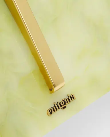 Cult Gaia Laguna Acrylic Half-Moon Clutch Bag | Thumbnail 6