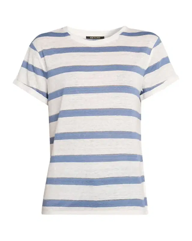 Kendall Striped Knit Tee