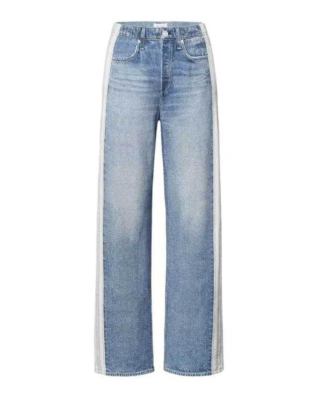 Rag & Bone rb Miramar Terry Wide-Leg Track Jeans