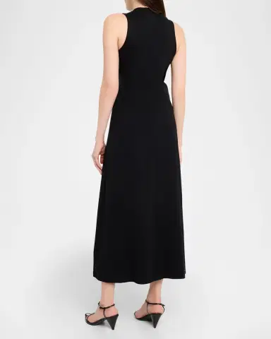 MAJESTIC FILATURES Sleeveless Suprima Cotton Midi Dress | Thumbnail 3 MAJESTIC FILATURES Sleeveless Suprima Cotton Midi Dress | Thumbnail 3
