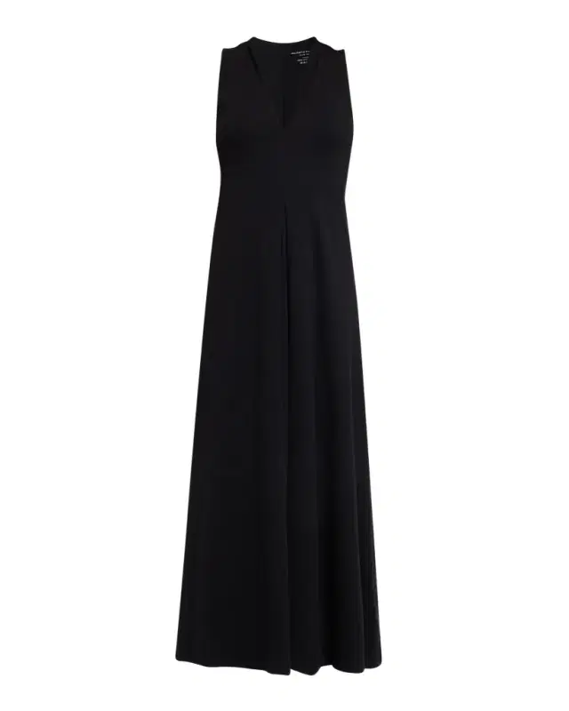 Majestic Filatures Sleeveless Suprima Cotton Midi Dress