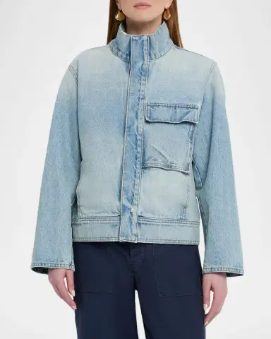 Nili Lotan Marilou Denim Jacket | Thumbnail 4