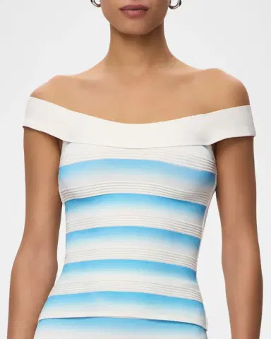 Hervé Léger The Jessi Banded Ombre Top | Thumbnail 5 Hervé Léger The Jessi Banded Ombre Top | Thumbnail 5