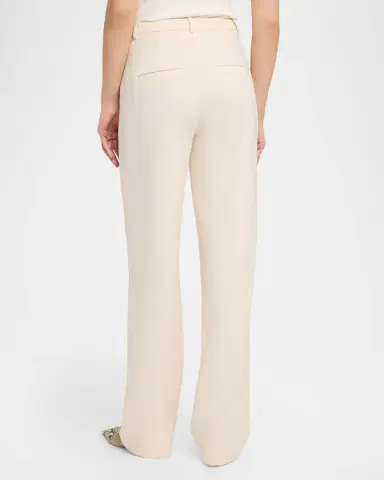 Vince Elsa High-Rise Straight-Leg Trousers | Thumbnail 3 Vince Elsa High-Rise Straight-Leg Trousers | Thumbnail 3